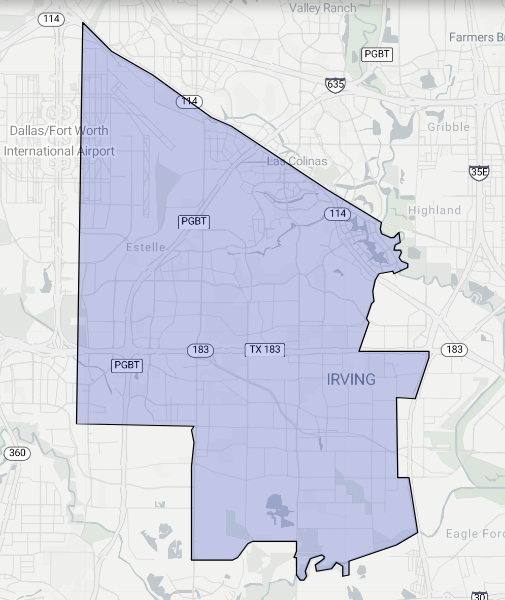 Map of House District 105